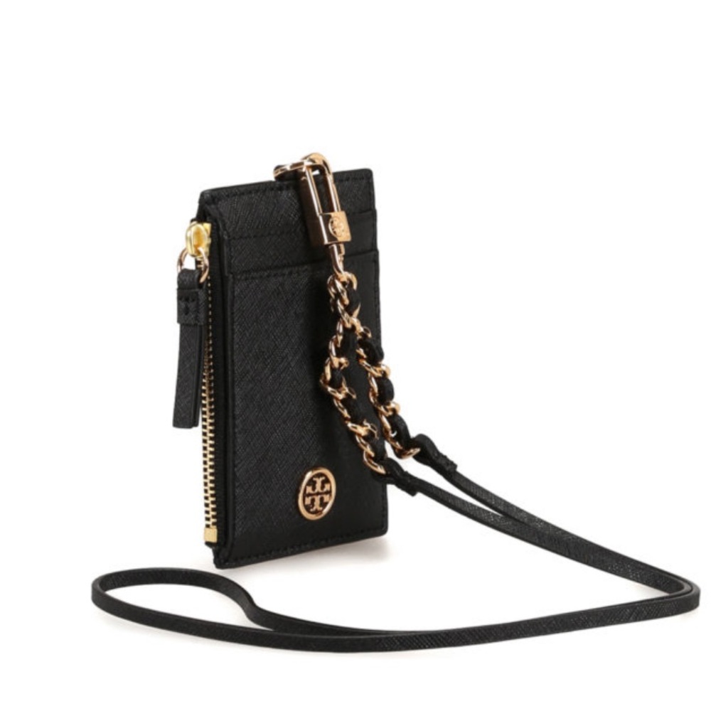 Tory Burch Robinson Lanyard Card Case